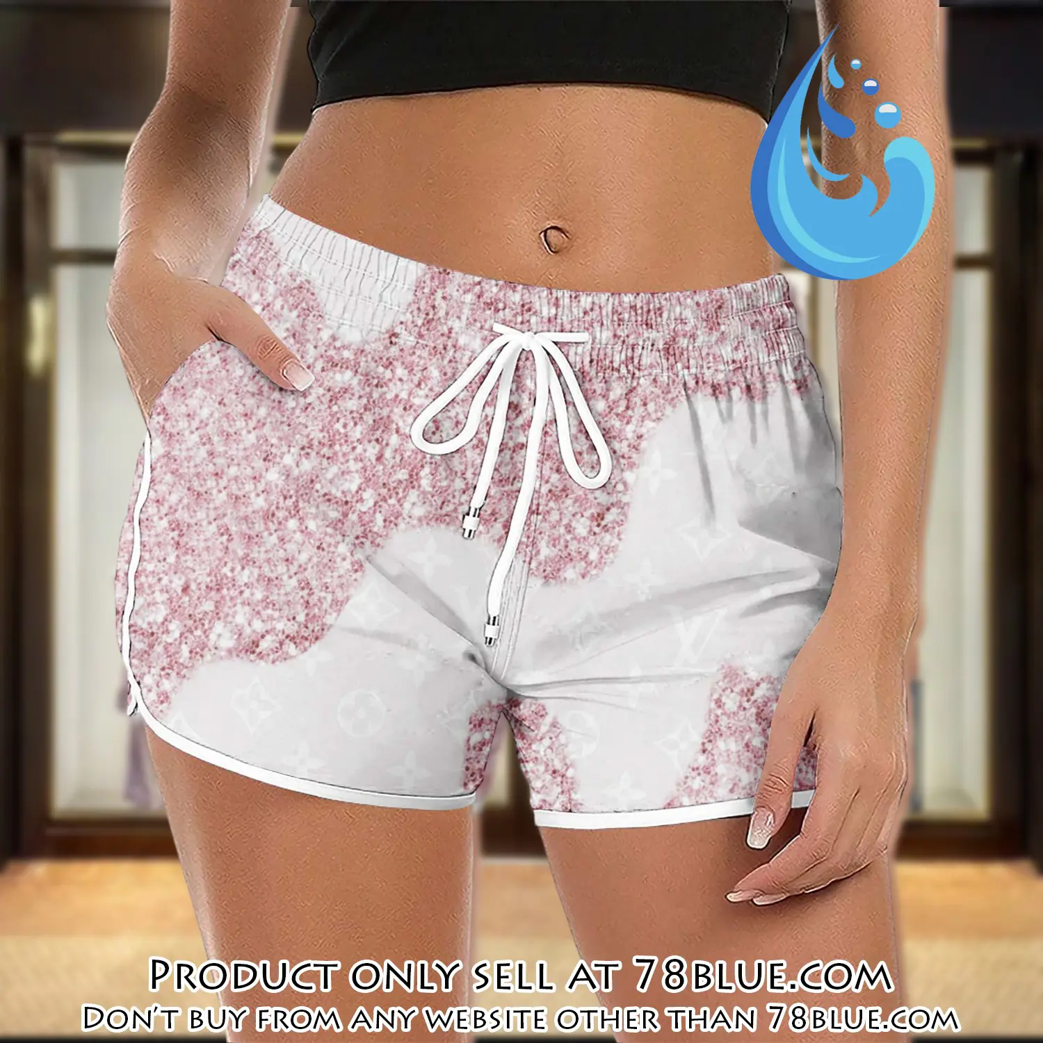 Limited edition lv women shorts lady beach shorts wms1029 78b2043978